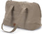 Designed by Lotte Bundu - Draagtas Hond - Warm pluche - Beige - 40x20x28 cm