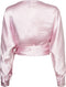 Vero Moda VMKAE D1 LS WRAP BLOUSE - Dames Top - V-hals - M (2022)