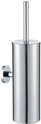 Plieger Vigo - Toiletborstelhouder - Wandbevestiging - 38 cm - Geborsteld Chroom - 10 jaar garantie
