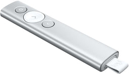 Logitech Spotlight - Presentatieapparaat - 30 meter bereik - Zilver