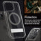 Spigen Ultra Hybrid S MagFit - Soft case - Air Cushion Technologie - Grafiet - iPhone 15 Pro
