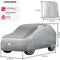 tectake® Autohoes - Waterdichte Hagelbescherming - Ademend - XXL (571x203x120cm) - Grijs