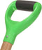 vidaXL - Spade - D-greep - staal - en - hardhout