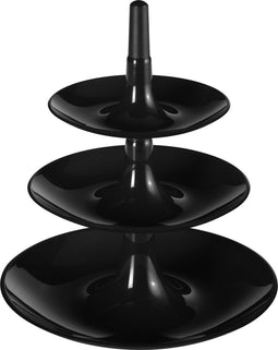 Koziol Babell - Large Etagère - 3-laags - Zwart