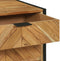 vidaXL - Highboard - 50x35x75 - cm - Massief - Acaciahout