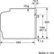 NEFF BX18 - Ovenset 71L Elektrisch 4 Kookzones RVS