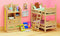 Sylvanian Families 4254 kinderslaapkamermeubels- inrichting poppenhuis- stapelbed- 25 onderdelen- 2 knuffelbeertjes
