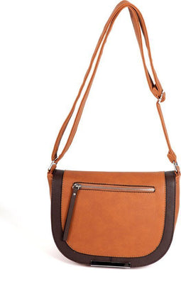 Adventure Bags Felicia - Schoudertas - Ruim hoofdvak - Bruin