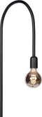 Atmooz - Vloerlamp Rye - Staande Lamp - Stalamp - Woonkamer - Zwart - Hoogte 160cm - Metaal
