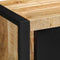 vidaXL - Tv-meubel - 80x30x35 - cm - massief - ruw - mangohout