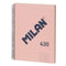 Notitieboekje Milan 430 Roze A4 80 Lakens (3 Stuks)