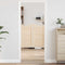 vidaXL - Draaideuren - louvredesign - 1-paar - 80x80 - cm - massief - grenenhout