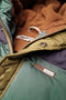 Moodstreet Jongens Jas - Puffer Jacket - Fake Fur Voering - Forest Groen/Khaki/Navy - Maat 134/140