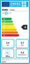 Domo DO266A - Mobiele Airco - Afstandsbediening - TImer - 7.000 BTU - 30m2 - Wit