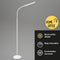 BRILONER Pivaz - Vloerlamp dimbaar - 6W 600 lumen - wit - h: 126.5cm