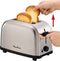 Moulinex LT330D - Broodrooster 700W - 2 sneetjes - Staal
