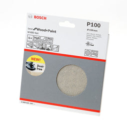 Bosch M480 - Schuurschijfnet 150mm - Korrel 100 - (5 stuks)