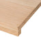vidaXL - Traptreden - 2 - st - 70x30x2 - cm - onbehandeld - massief - eikenhout