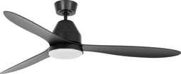 Plafondventilator Whitehaven Zwart incl. LED Ø 142cm