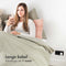 imoshion - Lightning naar USB A Kabel - 1 meter - Gevlochten textiel - Wit