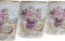Pottenset DKD Home Decor Beige Roze PVC (38 x 12 x 14 cm) (3 Onderdelen)