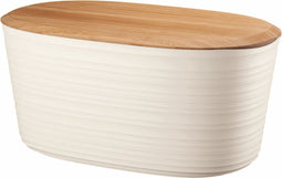 Guzzini - Broodboks - Bamboe deksel - Wit