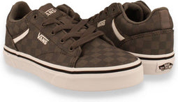 Vans Uni Yt Seldan Checkerboard Pewter - Maat: 32