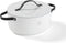 BE Living Essential Braadpan - Ø 24 cm - Keramisch - PFAS vrij - Inductie - Wit