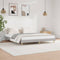 vidaXL - Bedframe - bewerkt - hout - grijs - sonoma - eikenkleurig - 120x200 - cm