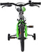 Volare Sportivo - Kinderfiets - 14 inch - 2 Handremmen - Groen Zwart