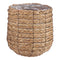 Mica Decorations - Plantenmand mica avalon zeegras rond l.bruin | 4 stuks