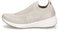 Tamaris Core Dames Sneakers - Lage Sneakers - Veterloos - Ivoor Metaal
