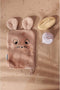 Liewood Sylvester washandjes 3 pack - Muis lavendel mix