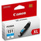 Canon CLI-551XL C - Inktcartridge - Origineel - Cyaan
