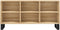 vidaXL - Tv-meubel - 103,5x30x50 - cm - bewerkt - hout - sonoma - eikenkleurig