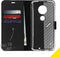 Accezz Hoesje Geschikt voor Motorola Moto G7 Plus / Moto G7 Hoesje Met Pasjeshouder - Accezz Wallet Softcase Bookcase - Zwart