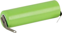 Ni-MH BATTERIJ 1.2V-2000mAh MET SOLDEERLIPPEN (bulk)