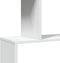 vidaXL - Kamerscherm - / - boekenkast - 3-laags - 70x24x97 - cm - bewerkt - hout - wit