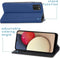 iMoshion Hoesje Geschikt voor Samsung Galaxy A02s Hoesje Met Pasjeshouder - iMoshion Slim Folio Bookcase - Donkerblauw