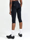 Craft Core Bike Endur Knickers fietsbroek 3/4 zwart dames