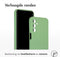 Accezz Samsung Galaxy A15 (5G) / A15 (4G) - Liquid Silicone Backcover - Schokabsorberend - Groen