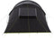 High Peak Tauris 6 - Tunneltent - 6-Persoons - Waterkolom 4000 mm - Donkergrijs