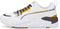 PUMA X-Ray Safari - Dames Sneakers - Chunky zool - White/Saffron/Mineral Yellow/Black - Maat 37