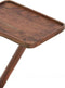 Light & Living - Bijzettafel QIANO - 45x42x63cm - Bruin