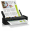 Epson WorkForce DS-360W - Draagbare scanner - 25 ppm - Compact ontwerp