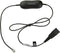 Jabra 88001-99 - Telefoon kabel - Smart Cord QD -> RJ10 - Zwart