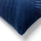 Dutch Decor GIDI - Kussenhoes velvet 45x45 cm Insignia Blue - donkerblauw - met rits