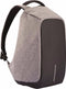 XD Design Bobby - Anti-diefstal Rugzak - USB Oplaadpoort Waterafstotend - Grijs Zwart