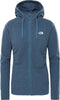 The North Face W MEZZALUNA FULL ZIP HOODIE - Fleece Hoodie - Polartec® Thermal Pro® - Blauw (2021)