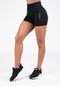 Gorilla Wear Quincy Shorts - Naadloos - High Waist Squat-Proof - Zwart - XS/S